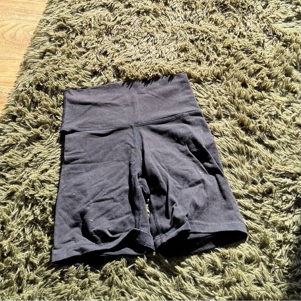 TNA Black Bike Shorts